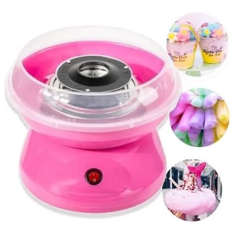 Mini Máquina Portátil De Fazer Doces De Algodão