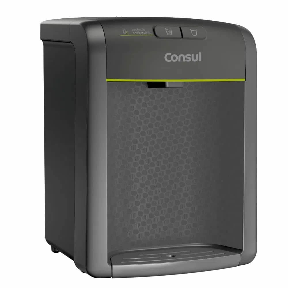 Purificador de Água Consul Refrigerado CPB34AFVNA Cinza - Imagem frontal
