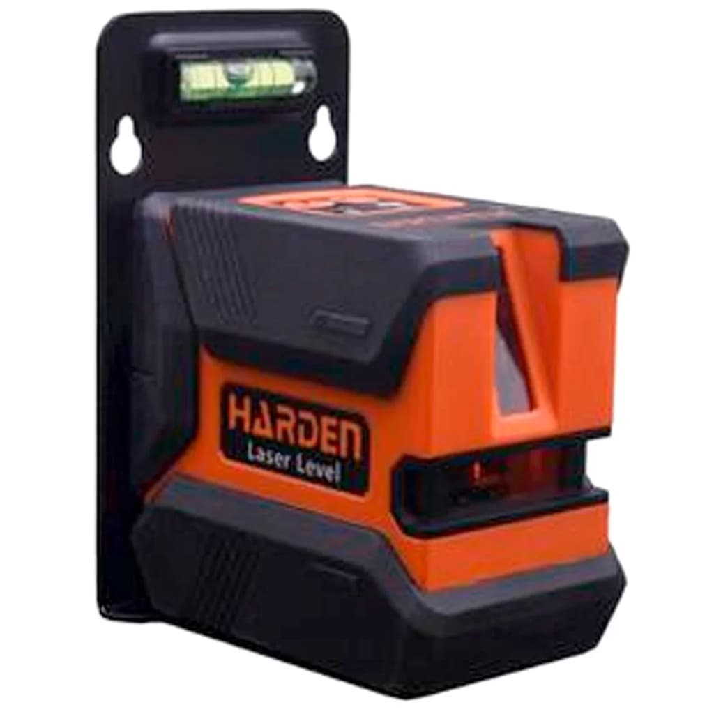 NIVEL A LASER HARDEN 2 LINHAS 10 METROS  BATERIA AA 1.5V H-581001