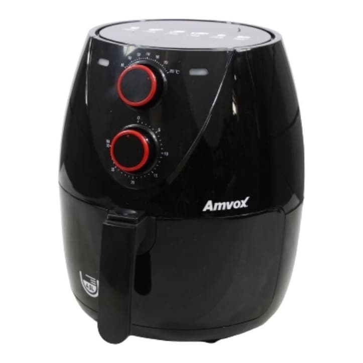 Fritadeira Elétrica Air Fryer Sem Óleo 4,5 Litros 110V Amvox