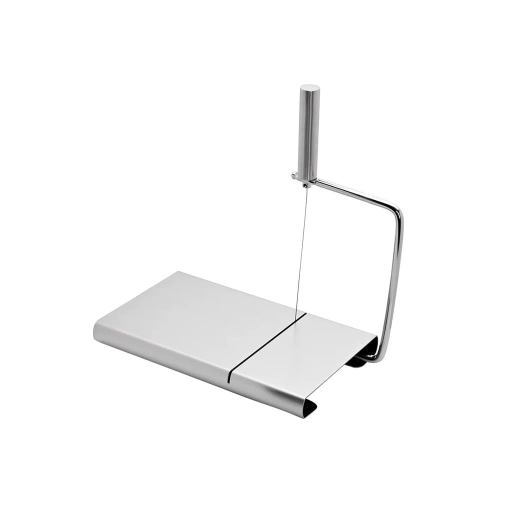 Cortador e Fatiador de Queijos e Frios Manual Inox C/ 5 Fios de Corte Para Reposição