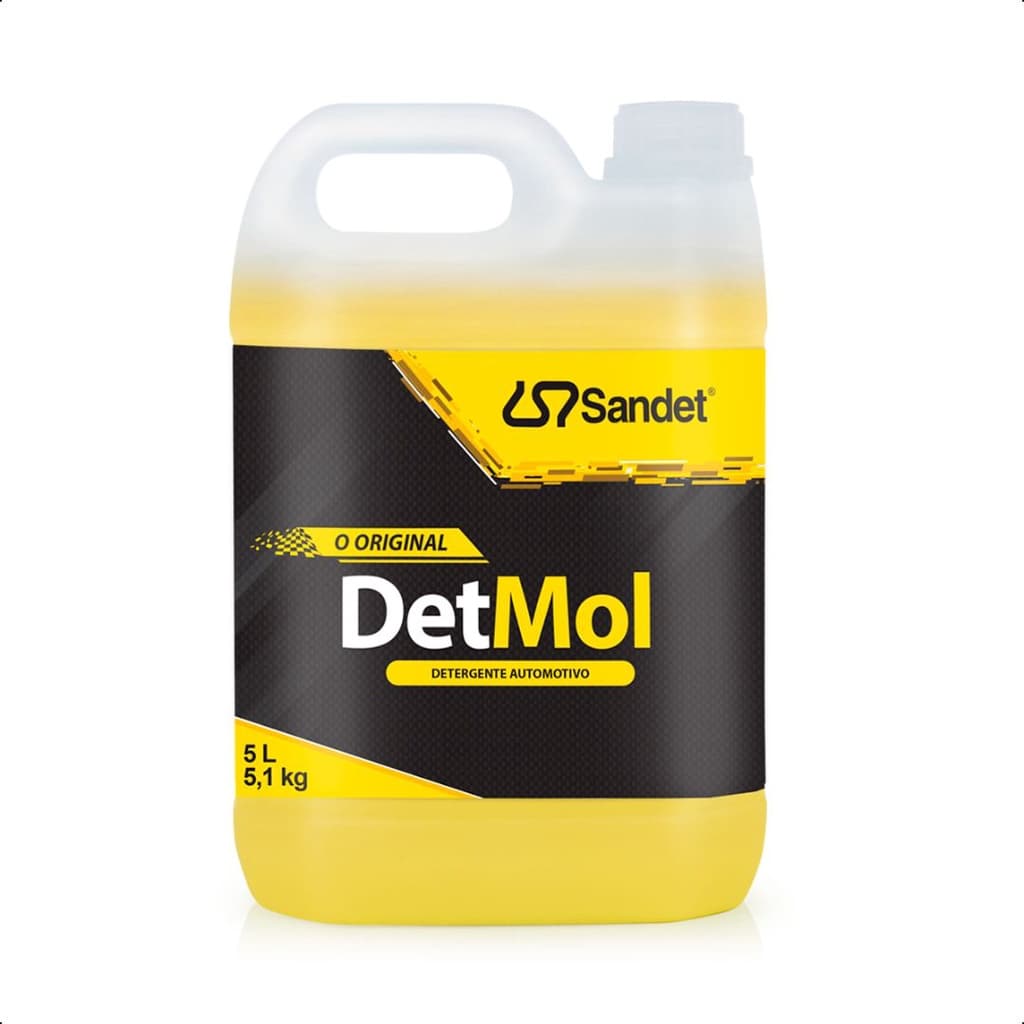 Produto Para Lavar Carro Shampoo Det Mol Limpeza Pesada 5L