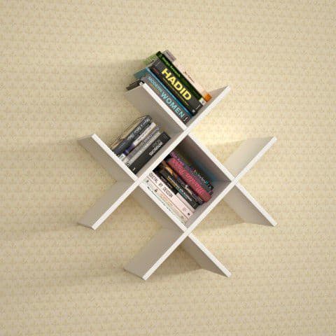 NICHO HASHTAG NB 9  60X25X60 Nicho em MDP de 15 mm, pintura UVnicho para quarto, quadrado decorativo, prateleira, nicho flutuante, nixo suporte invisivel, quadrado com suporte embutido