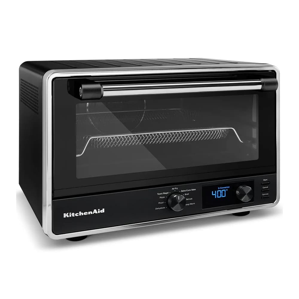 Forno Multifunções com Air Fryer 21L KitchenAid FORKOG21 Black Matte 110V
