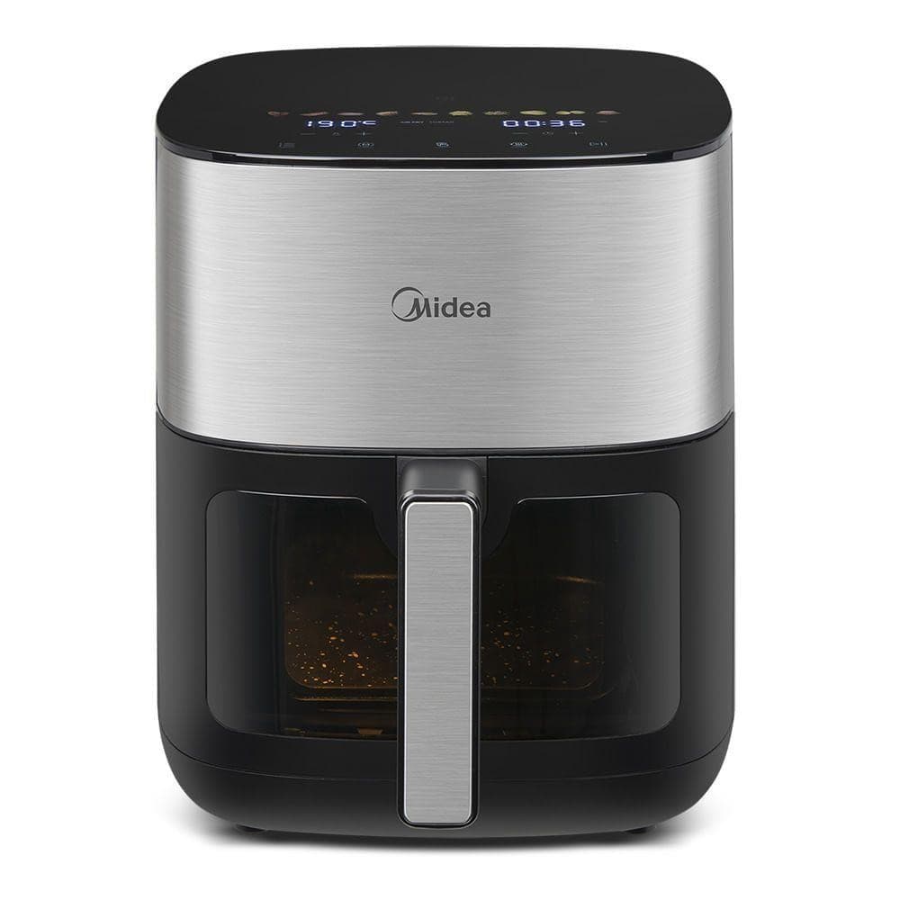 Fritadeira Air Fryer Midea Smart Chef Pro 6L 220V MAD600G10APKW2 em fundo branco