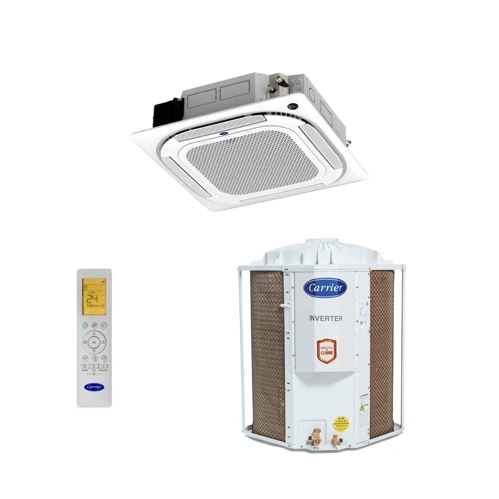 Ar Condicionado Split Cassete Carrier Xpower Connect K7 4-Vias 60000 BTUs Frio com Controle
