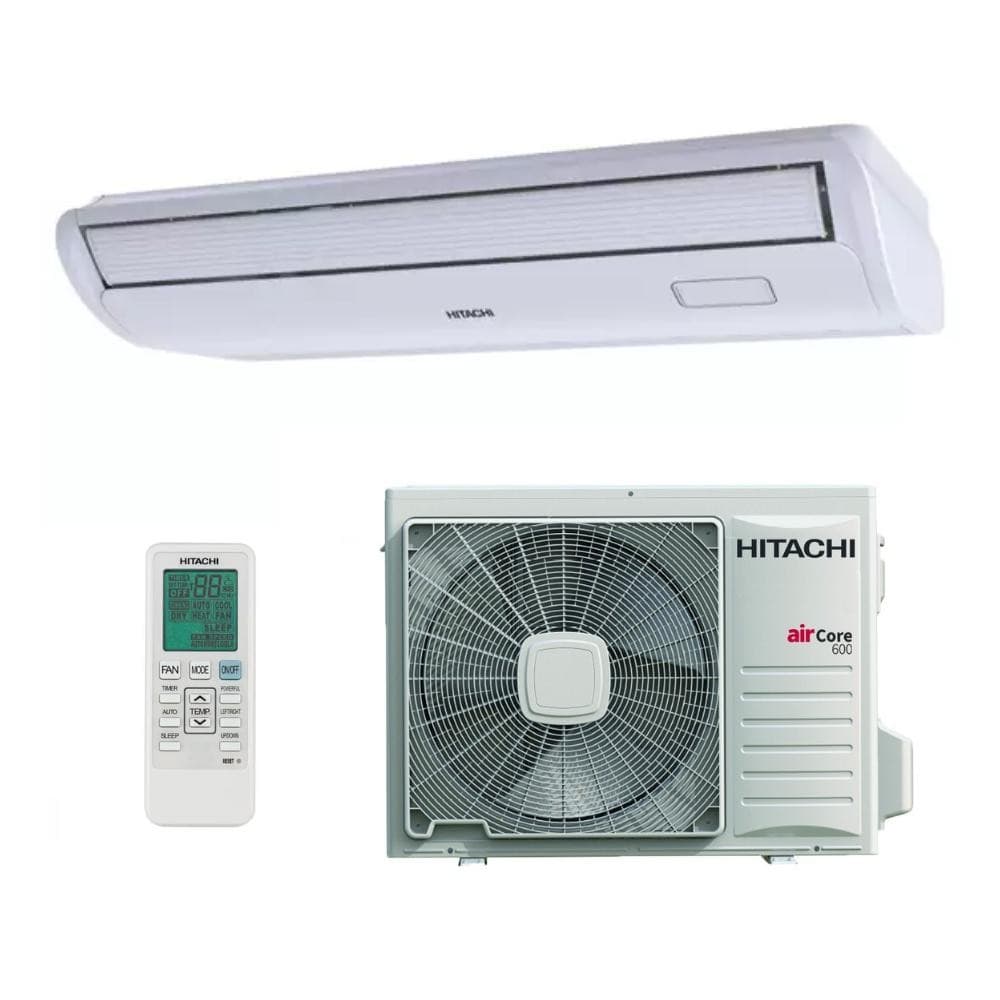 Ar Condicionado Hitachi 36000 BTUs Split Piso Teto Inverter com controle remoto