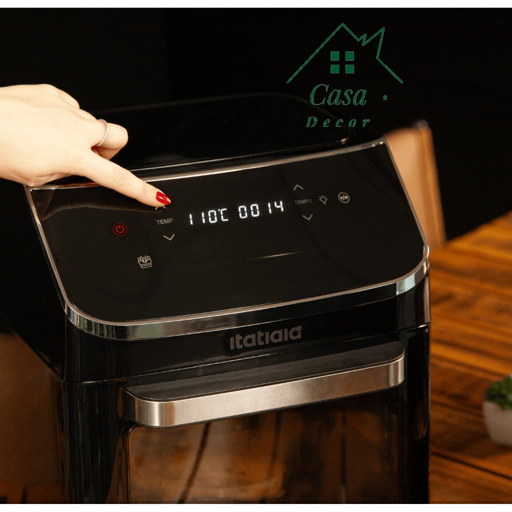 Fritadeira de Ar Itatiaia Forno Elegante 12L com Controle Digital