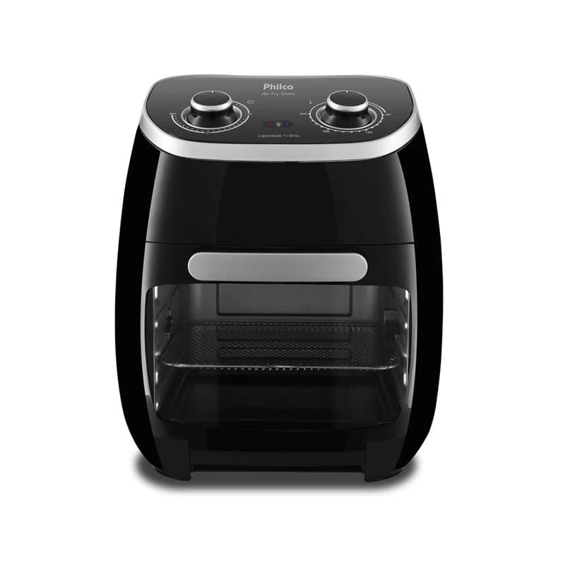 Fritadeira Elétrica Philco Air Fryer Oven 11L PFR2000P Preta