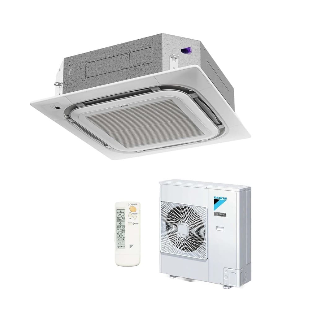 Ar Condicionado 30000 BTUs Split Cassete Inverter Daikin Quente e Frio com controle remoto