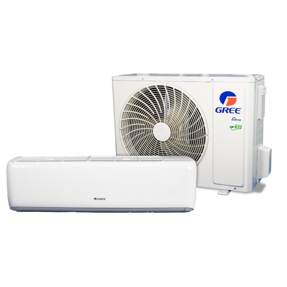 Ar condicionado split Gree 30000 BTUs branco com evaporador e condensador
