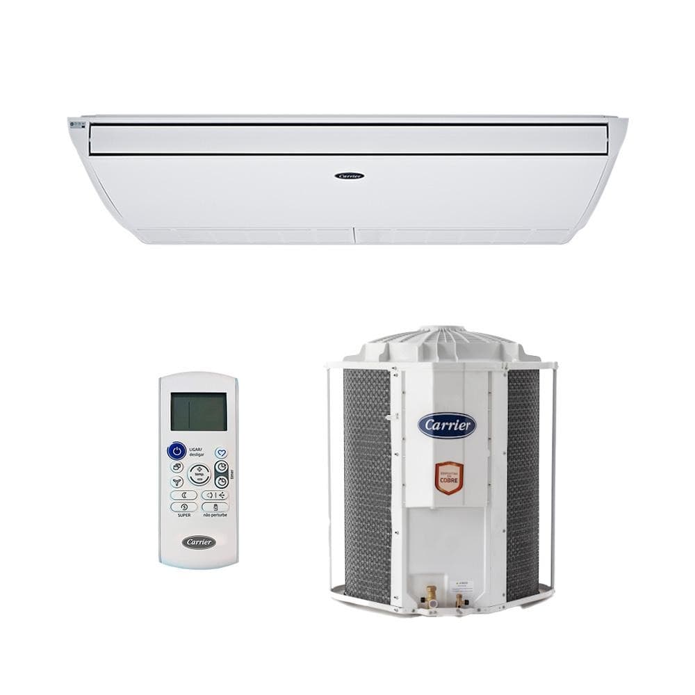 Ar Condicionado Split Piso Teto Convencional Carrier 57.000 BTUs com Controle Remoto