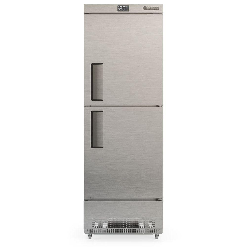 Refrigerador comercial Gelopar GDF57AI, 2 portas, 572l, aço inoxidável 304, 220v