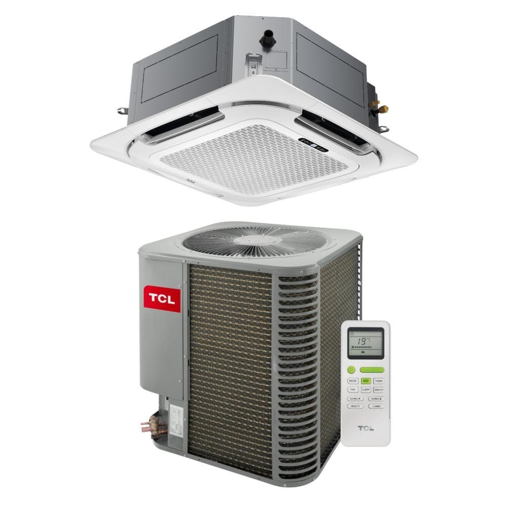 Ar Condicionado 55000 BTUs Split Cassete Inverter TCL Frio R-32 220V Monofásico com controle remoto