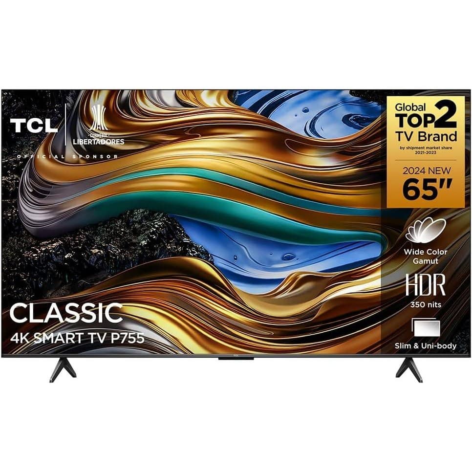 Smart TV 65'' 4K UHD TCL LED WiFi Dolby Vision Google TV P755