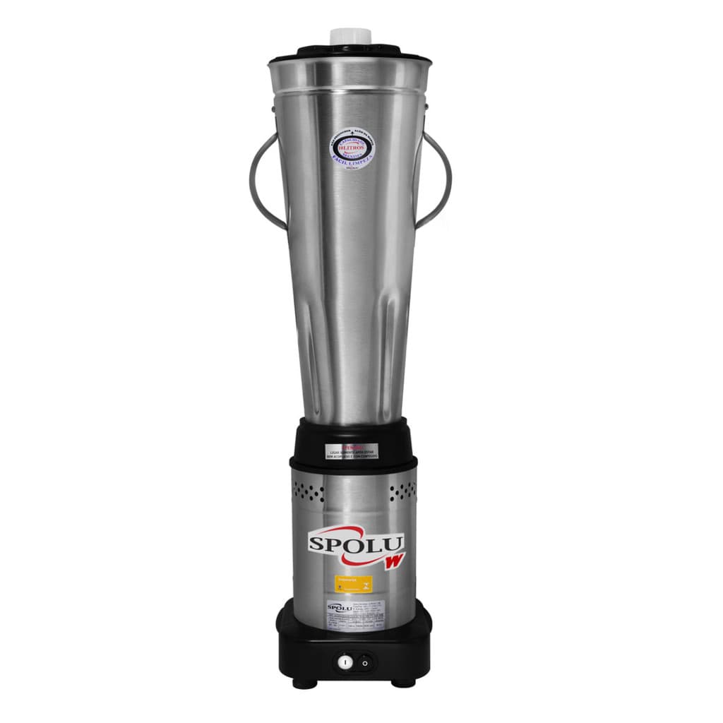 Liquidificador Industrial 10 Litros Motor WEG Spolu Baixa Rotação