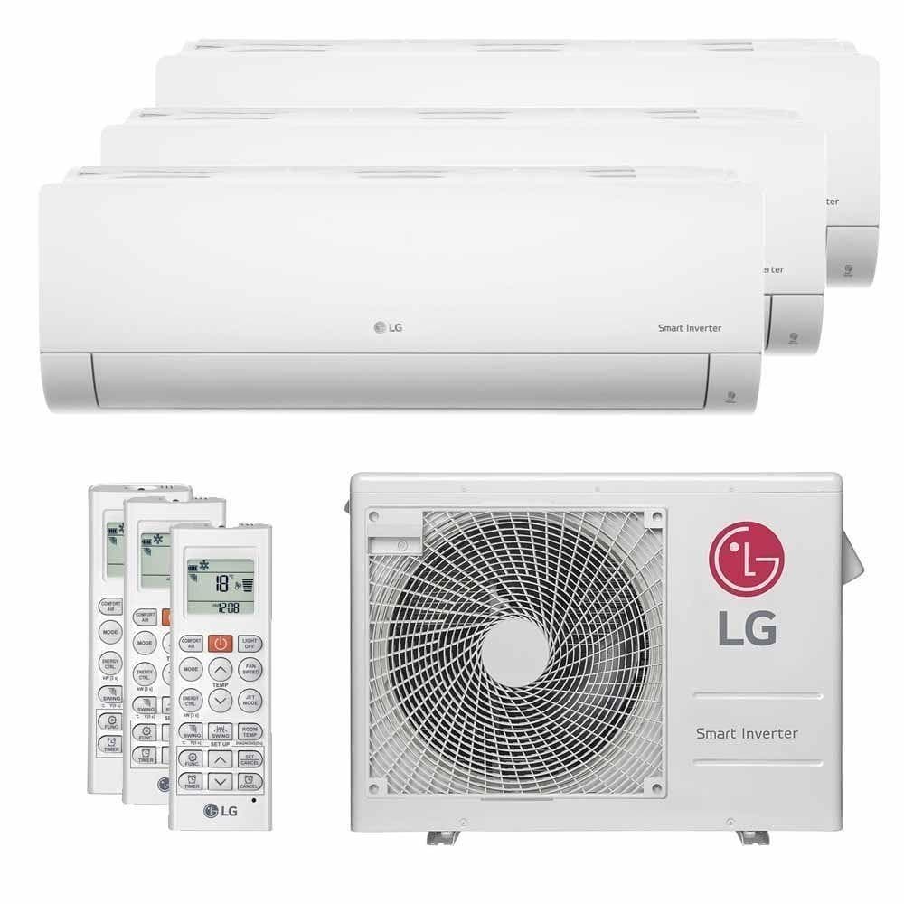 Ar Condicionado Multi Tri Split LG 21000 BTUs Branco