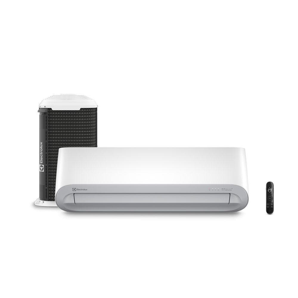 Ar condicionado split Electrolux Color Adapt 24000 BTU branco e preto