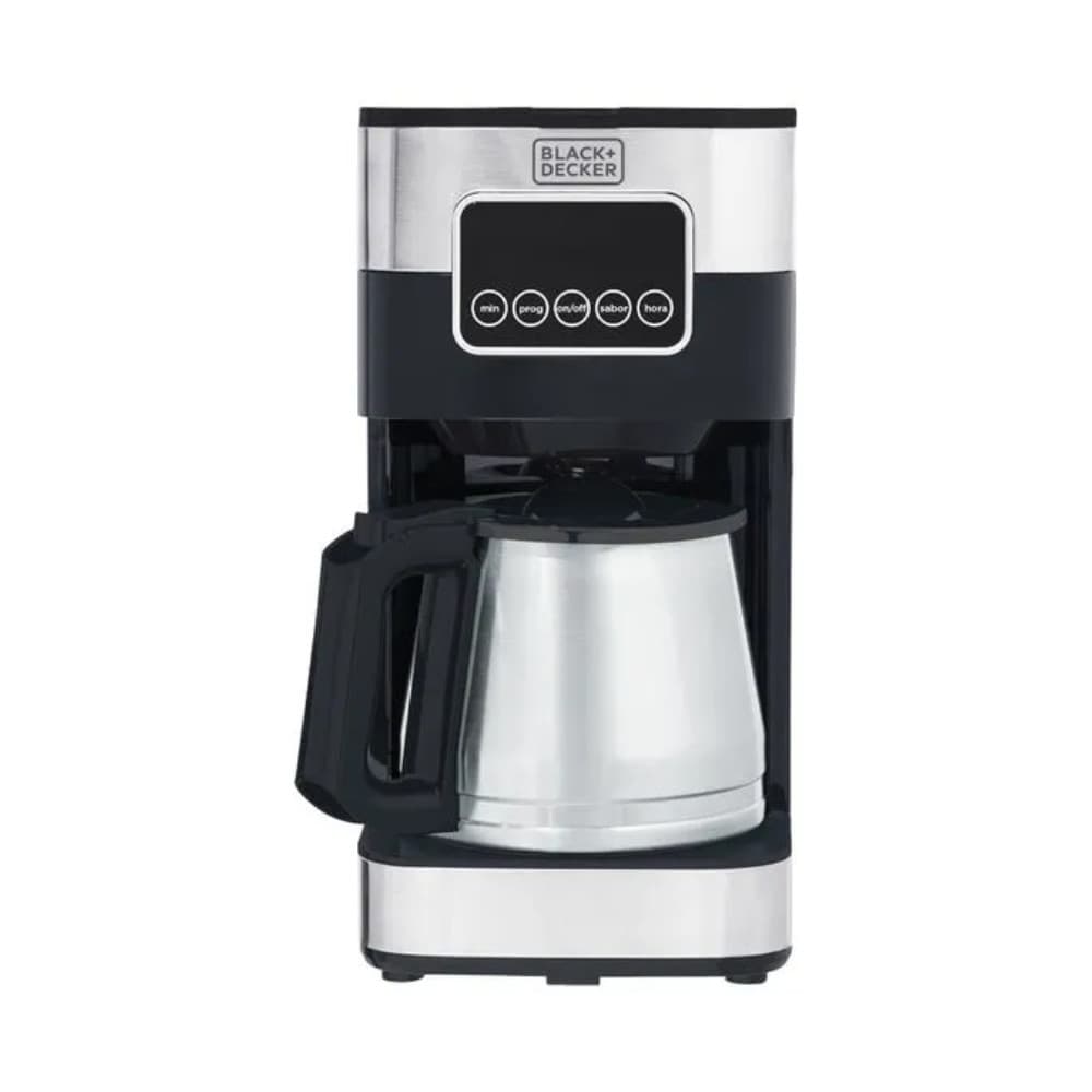 Cafeteira Elétrica Black Decker 38 Xícaras 110v CM350G-BR Inox, Filtro Lavável Capacidade 1,5 L - 110v