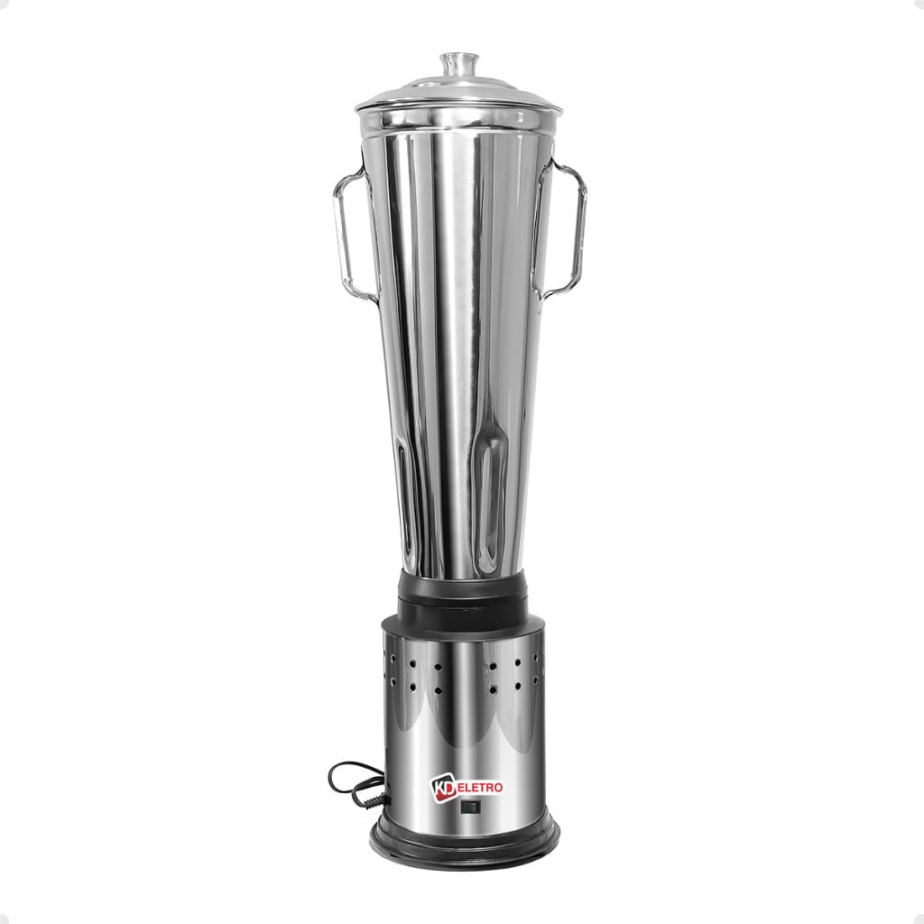 Liquidificador industrial 10 litros, jarra aço inoxidável, bivolt, marca Koletro