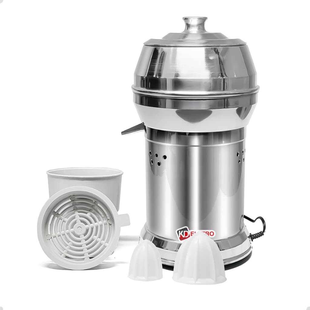 Extrator Espremedor Aluminio Grande Bivolt Profissional Laranja Fruta Suco Bares Restaurante Cozinha