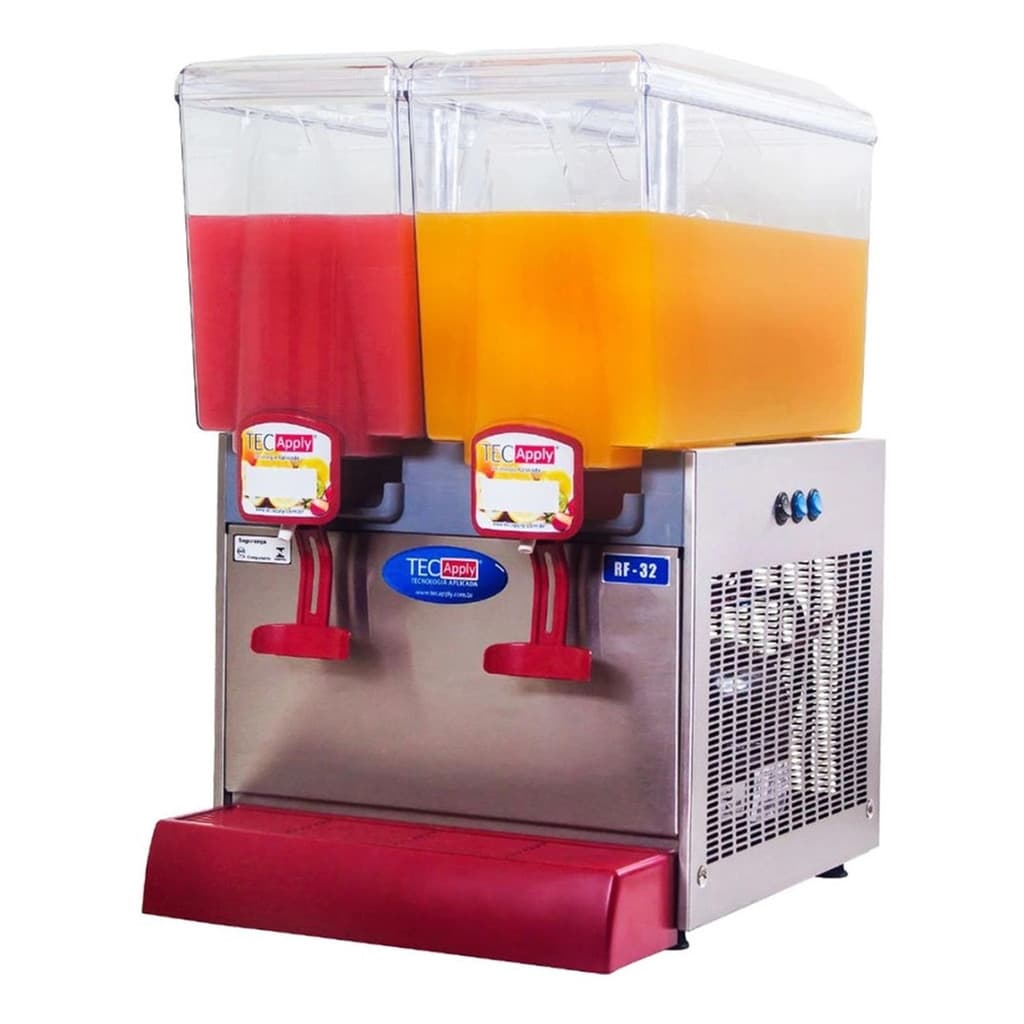 Refresqueira e Suqueira Dupla 30 L Elétrica Tecapply Rf032