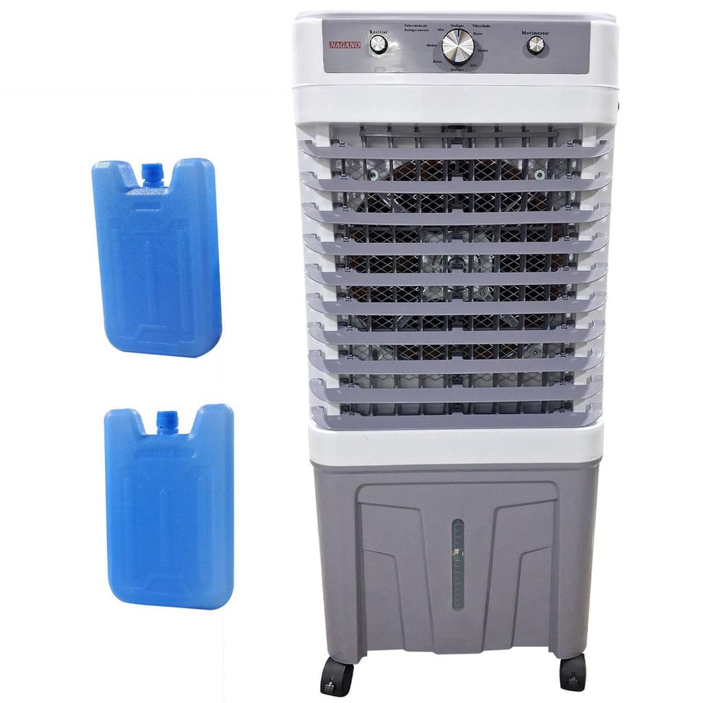 Climatizador de Ar Industrial Portátil Evaporativo 45L 220V