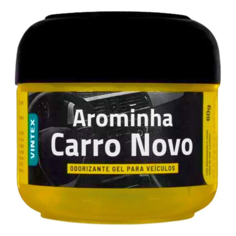 Odorizante Gel Para Veículos Vintex Arominha 60g Carro