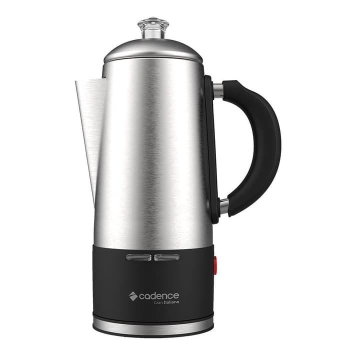 Cafeteira Elétrica Italiana Cadence CAF120 1,5 Litros Inox 110v