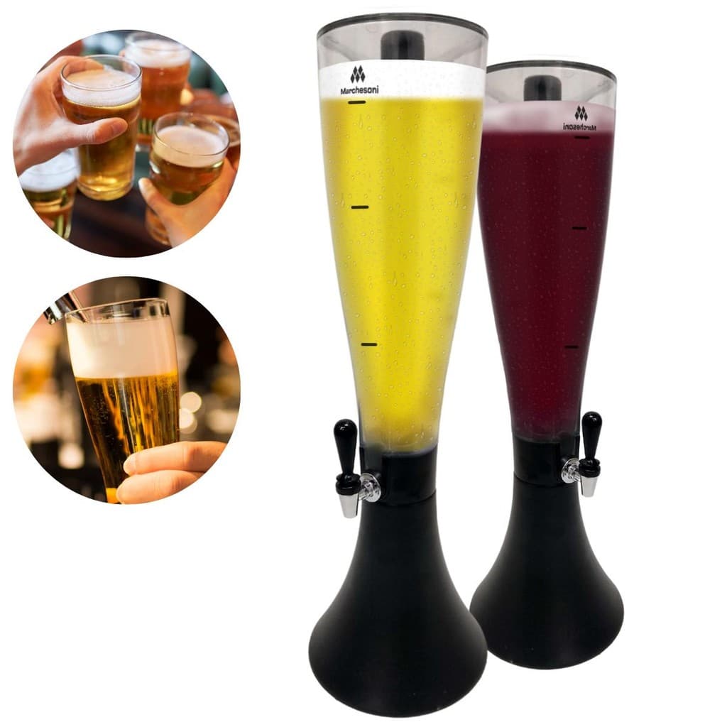 Torre Chopeira 2,5 Litros Chopp Bares Comércios Marchesoni