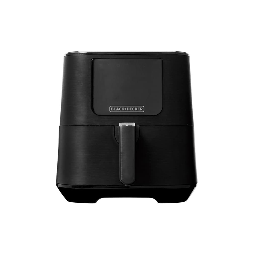 Fritadeira forno Black Decker AFD7Q Digital 7L preto com controles e alça frontal