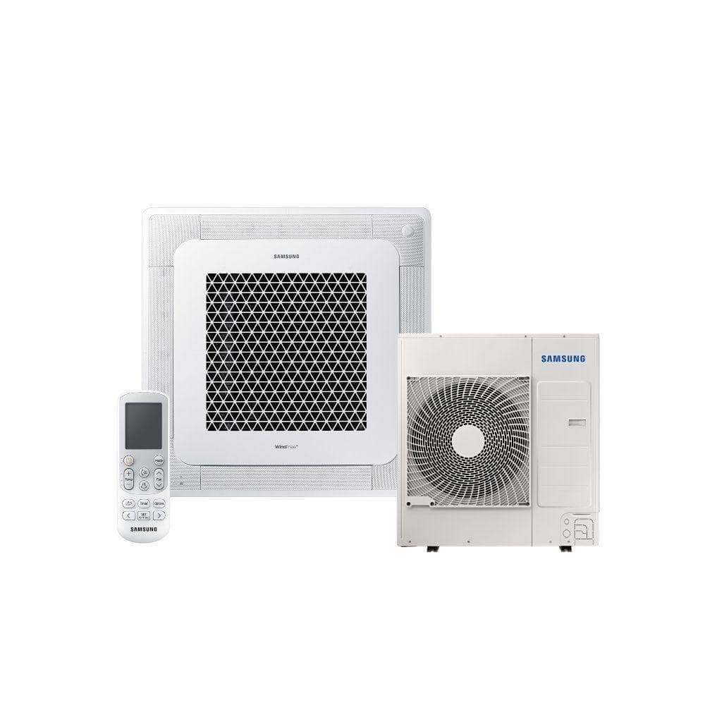 Ar Condicionado Cassete Inverter Samsung WindFree 36000 BTUS Quente e Frio 220V com controle remoto