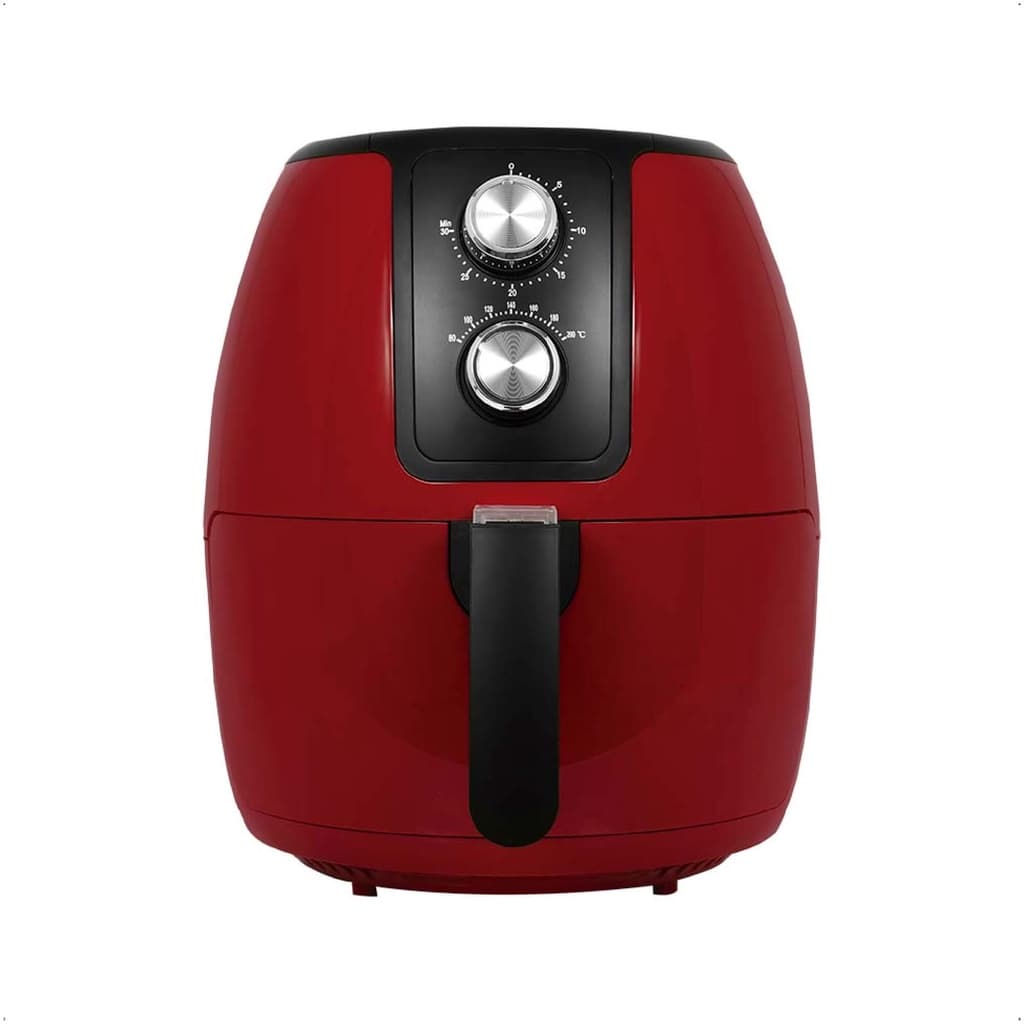 Fritadeira Elétrica Vermelha Air Fryer Supremma 3,6L 1500W 220V Agratto - 11230