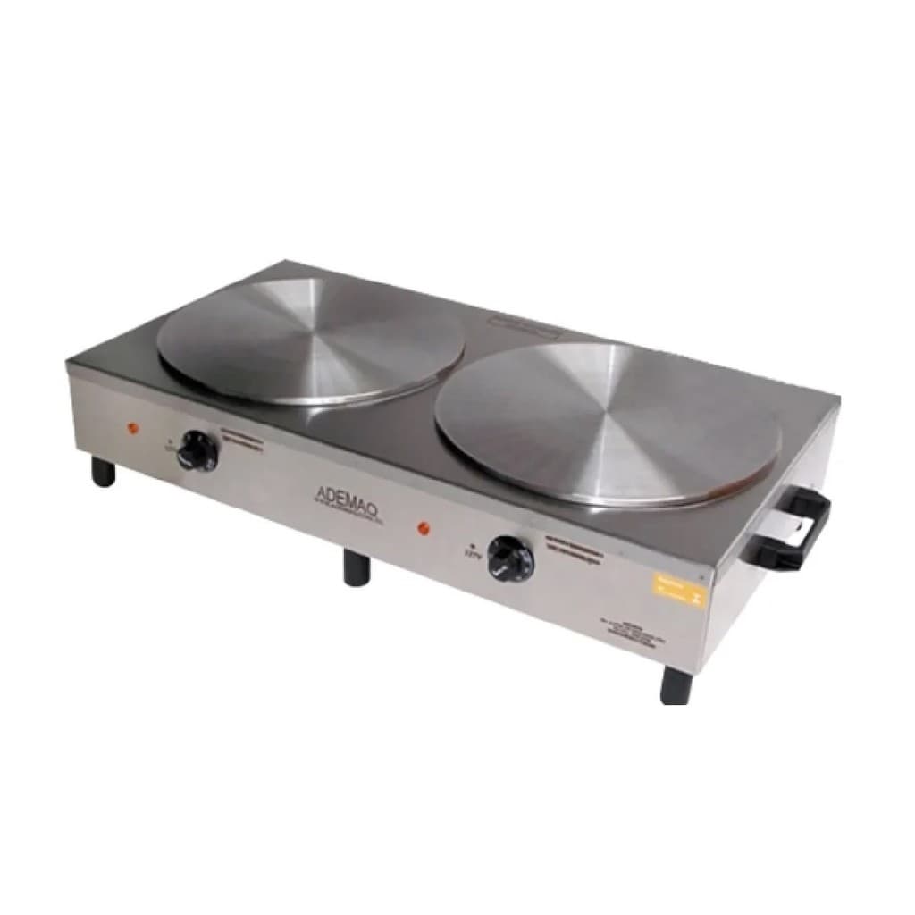 Máquina De Crepe Francês / Panquequeira Elétrica 110v Ademaq