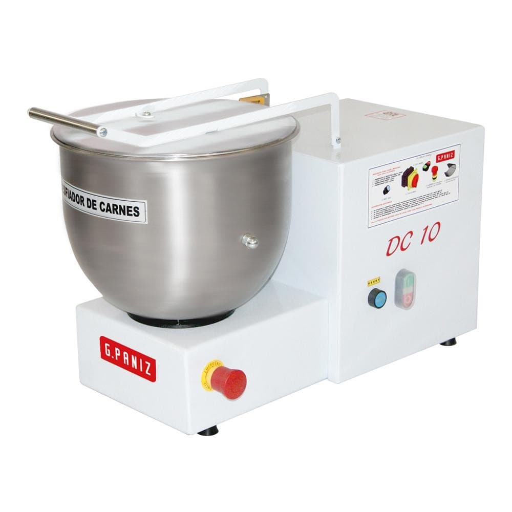 Desfiador de Carnes Profissional 10kg Restaurantes e Pizzarias Acabamento Epóxi DC-10 Bivolt Gpaniz
