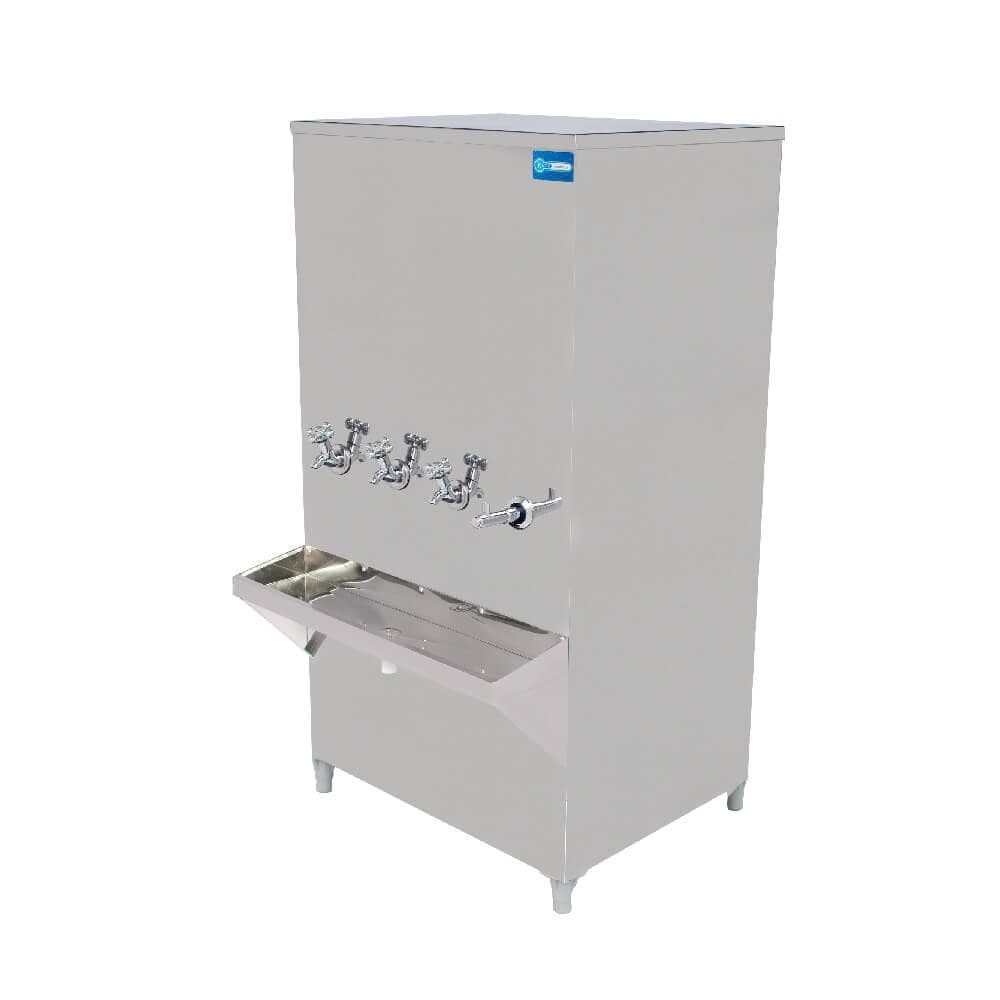 Bebedouro industrial de coluna Knox 200 litros inox 220V