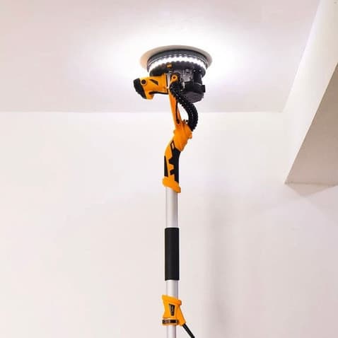 Lixadeira Parede E Teto C/ Led 880w Com Coletor de Pó Lixadeira Girafa Braço Extensível com  QUALIDADE