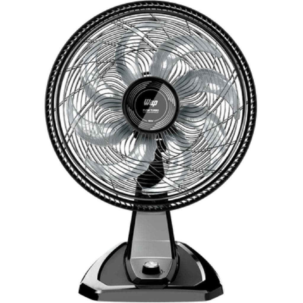 Ventilador 50cm 2 em 1 Mesa e Parede Wap Flow Turbo Preto com 8 Pás