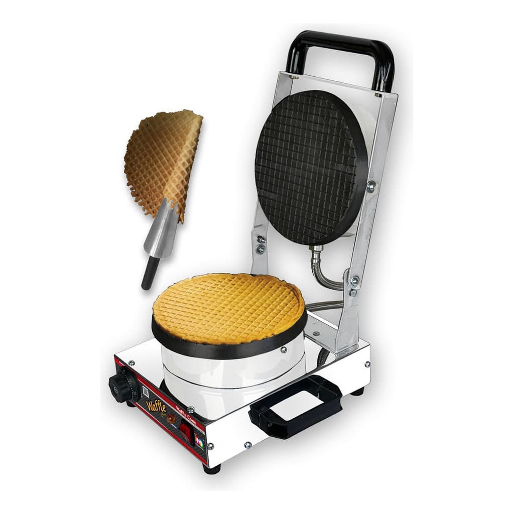 Máquina de Casquinha de Sorvete Waffle Cone Inovamaq em fundo branco