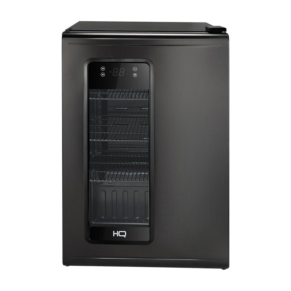 Cervejeira Expositor Vertical HQ 100 Litros Frost Free Inox Titanium HQ-100CEVPVFFI