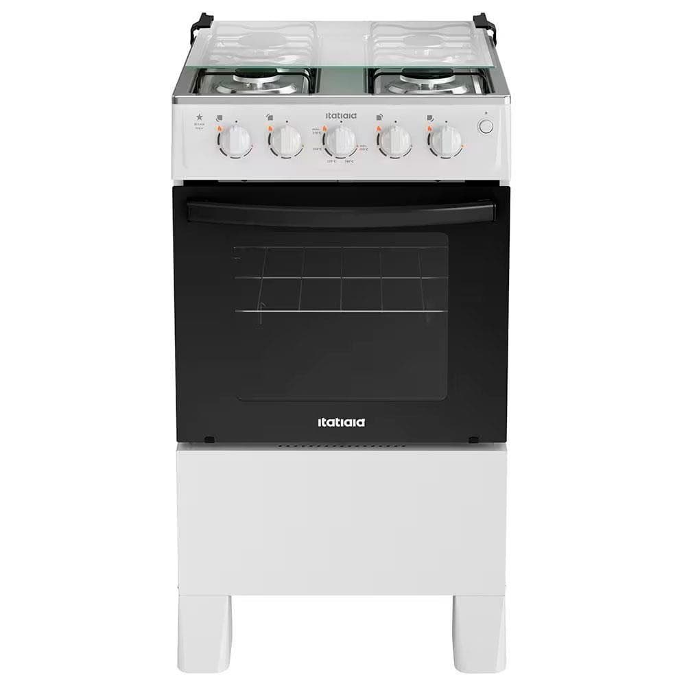 Fogão Itatiaia 4 Bocas Star New Branco - Bivolt com quatro bocas e forno