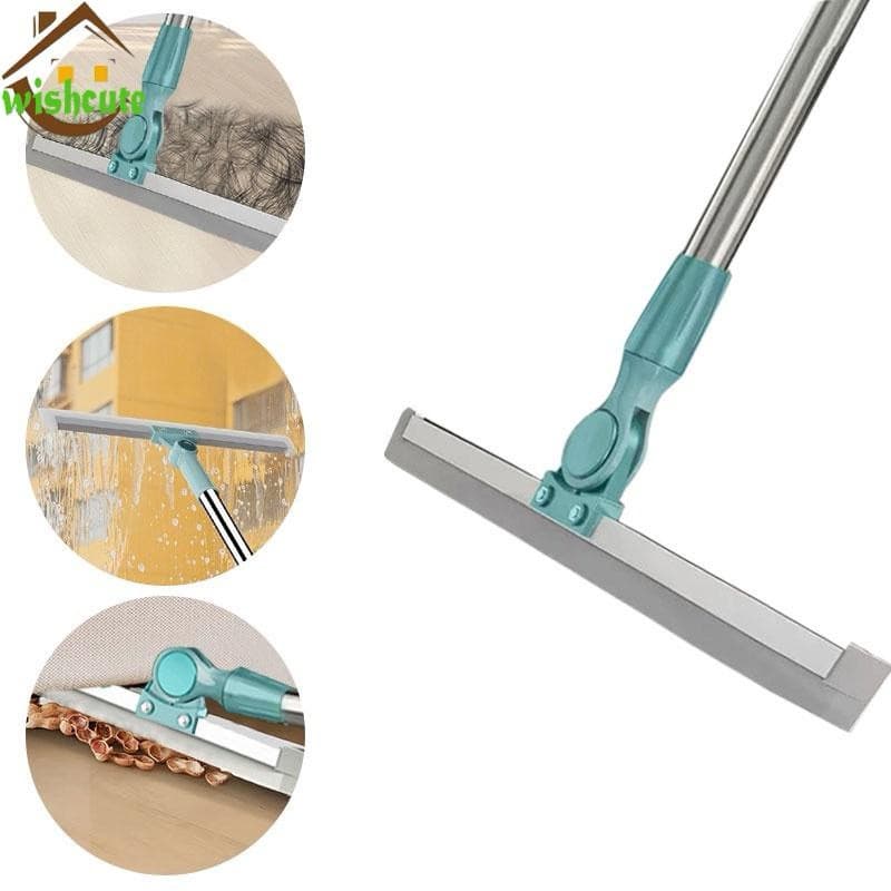 Rodo vassoura mágica 2 em 1 Vassoura Mágica Rodo Tira Pelo Limpa Vidro Silicone-envio imediato