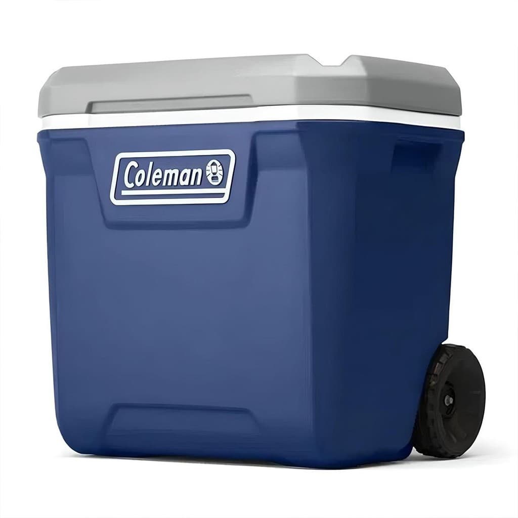 Caixa Térmica Coleman 65QT 62L Lakeside com Rodas - Azul e Cinza