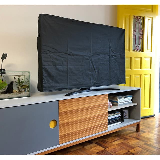 Capa p/ Smart TV LG 58 Polegadas c/ Porta controle Remoto