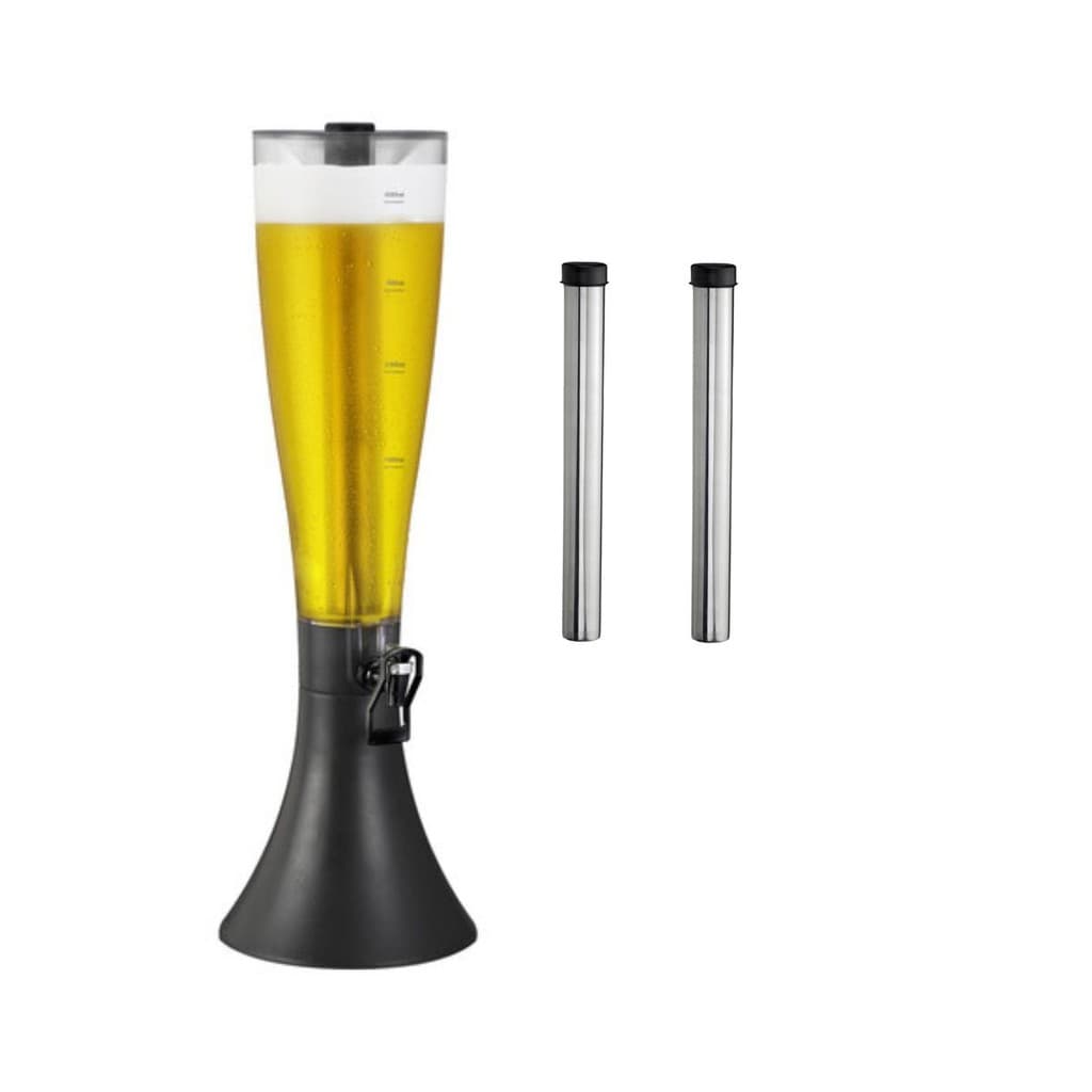 Torre De Chopp Cerveja Hopr Super 4 Litros C/ 3 Refis