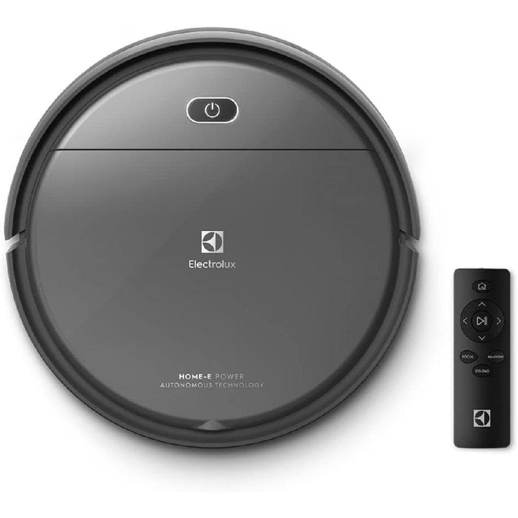 Aspirador Robô Electrolux ERB30 3 em 1 cinza com controle remoto