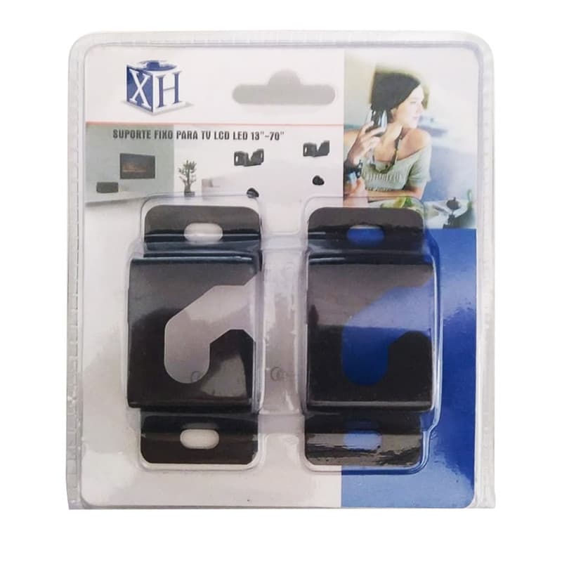 Embalagem de suporte TV fixo para LCD e LED de 13 a 70 polegadas