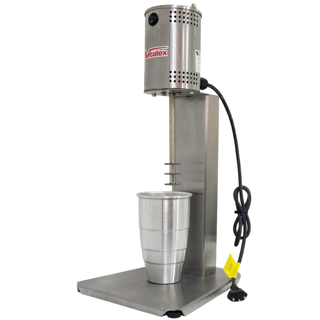 Batedor de Milk Shake 500W Industrial Profissional 110V Elétrico com Copo Vitalex Bms 127V