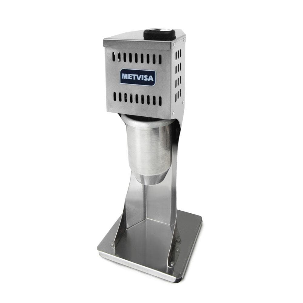 Batedor de Milk Shake Profissional Metvisa, aço inoxidável, 0,8l, 500w, haste única