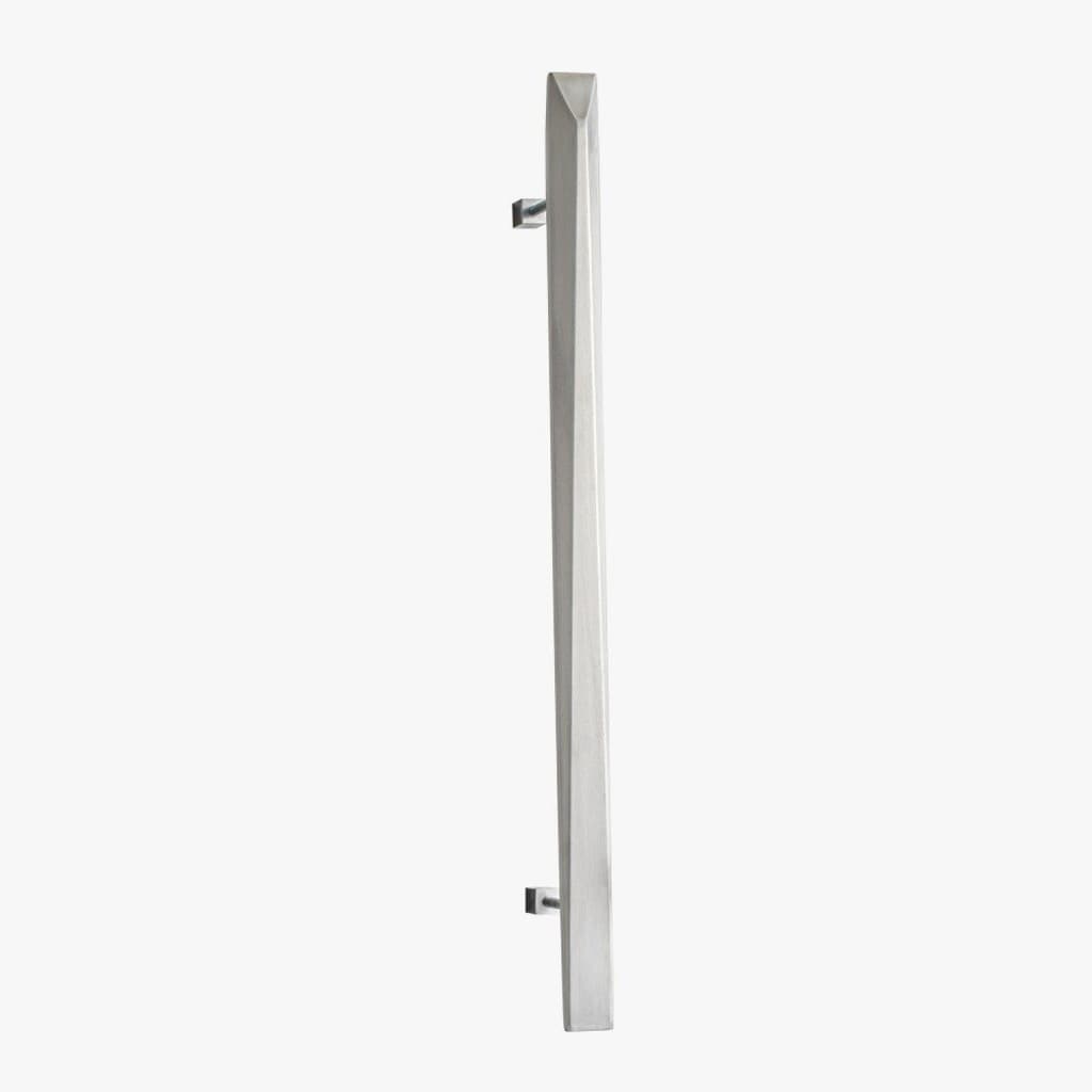 Puxador Ascot 800MM Inox Escovado - aço inoxidável escovado vertical